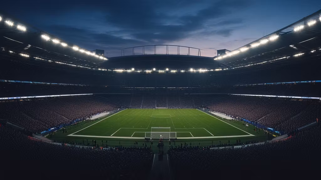 Toàn cảnh sân vận động World Cup nhìn từ trên cao