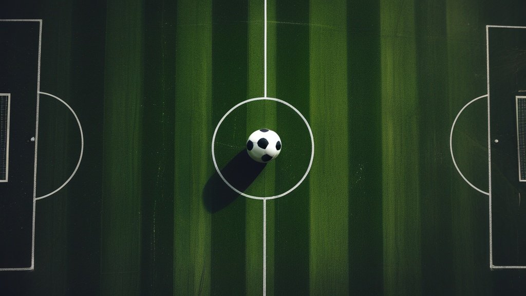 Quả bóng đá giữa sân nhìn từ trên cao, biểu tượng kỷ lục World Cup 2026
